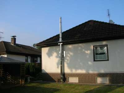 DW mit Hocker & Dachdurchführung